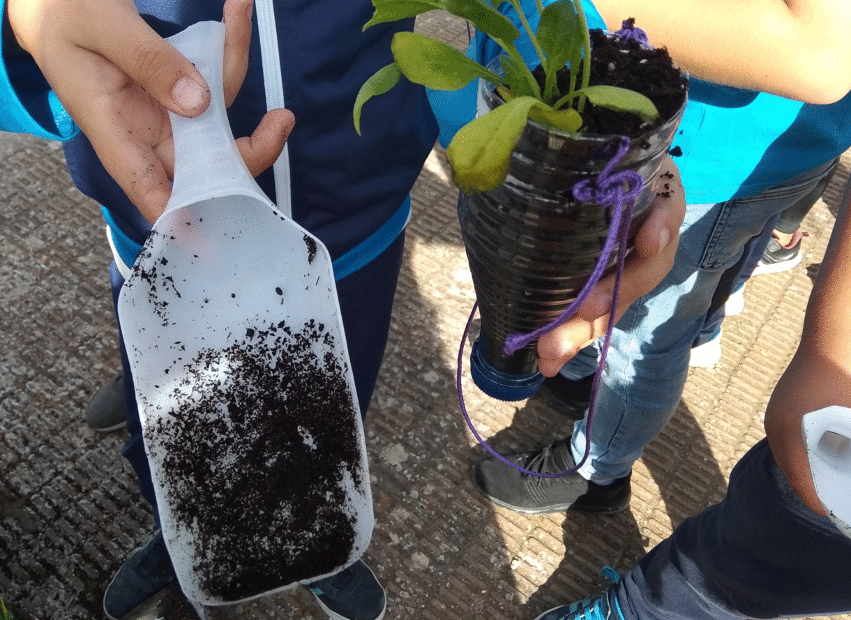 Herramientas recicladas sostenibles